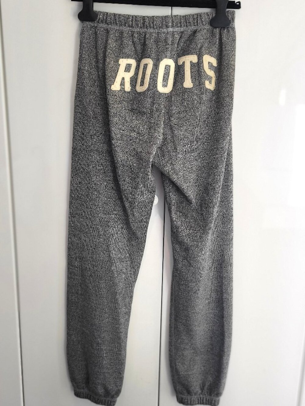 Roots Women's Grey Pebbled Sweatpants Size XXS (can size up) - Picture 4 of 6